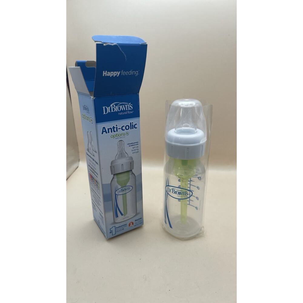 Dr. Brown's Options Narrow Anti-colic Baby Bottle Level 1 4oz 1-Pack